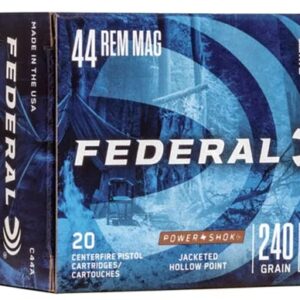 Federal 44 Mag 240gr P/Shok