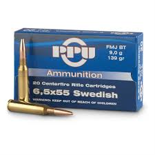 PRVI 6.5x55 139gr SP