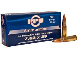 PRVI 7.62x39 123gr SP