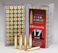 Hornady 17 HMR 17gr V-Max