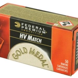 Federal 22LR 40gr Gold Medal Target